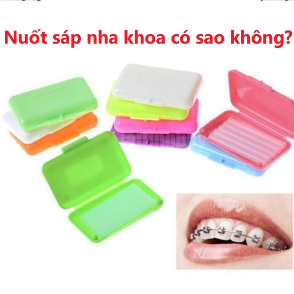 Hé lộ sự thật nuốt sáp nha khoa có sao không?