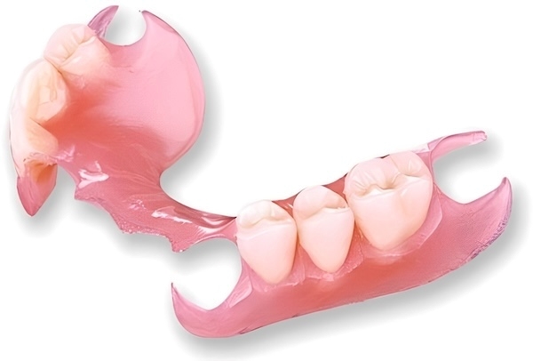 Nhựa dẻo, mềm, ôm sát nướu, dễ dàng tháo lắp vệ sinh tại nhà