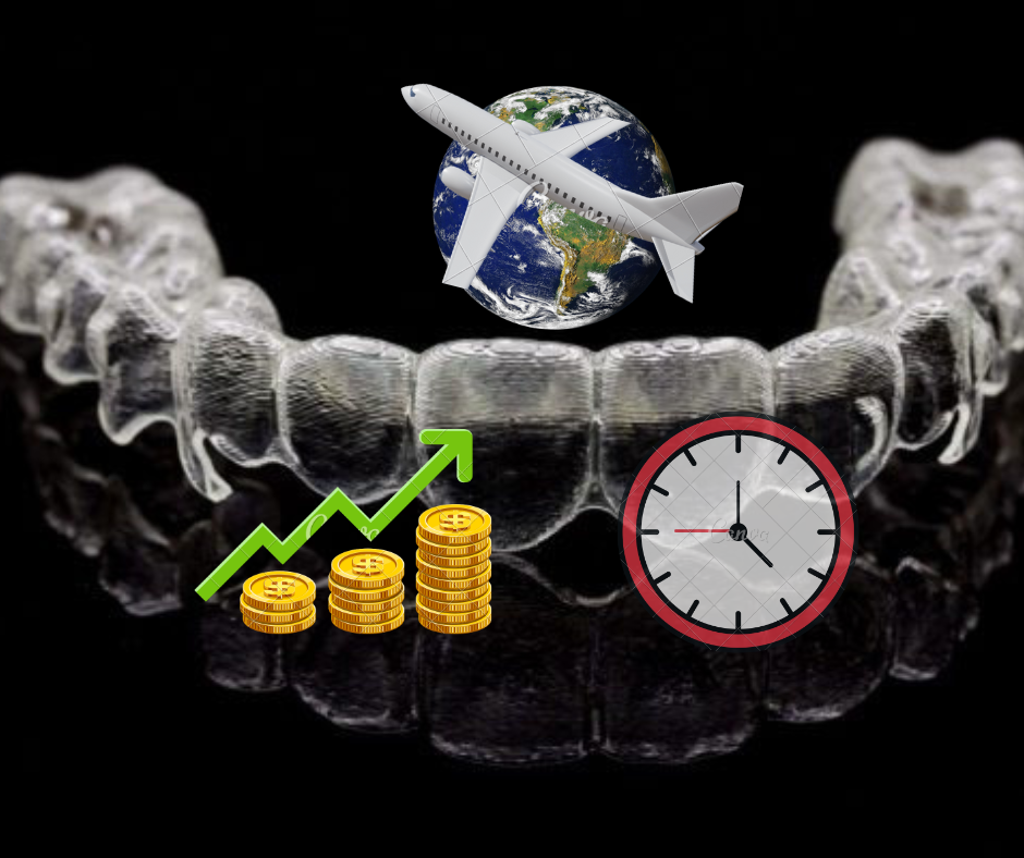 Đặt máng chỉnh nha từ nước ngoài hoặc lab gây nhiều khó khăn cho phòng khám nha khoa