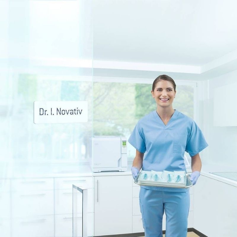 Làm sạch tay khoan giúp tránh nguy cơ lây nhiễm chéo trong nha khoa