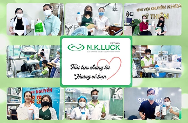 Chương trình bảo trì ghế nha được tài trợ bởi N.K.LUCK Việt Nam
