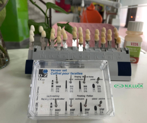 Bộ sản phẩm mũi mài veneer set cao cấp đến từ Đức có sẵn tại N.K Luck