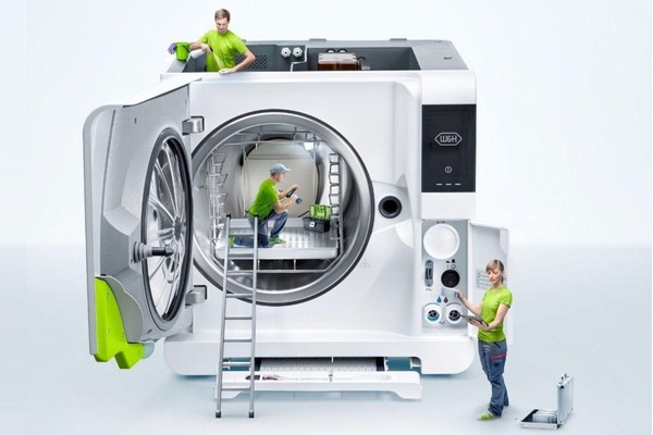 Nồi hấp tiệt trùng nha khoa thường được chế tạo từ loại inox 304 hoặc 316 cao cấp