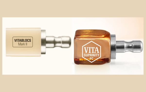 Ví dụ về nguyên vật liệu sứ nha khoa - Sứ thủy tinh của hãng VITA Zahnfabrik