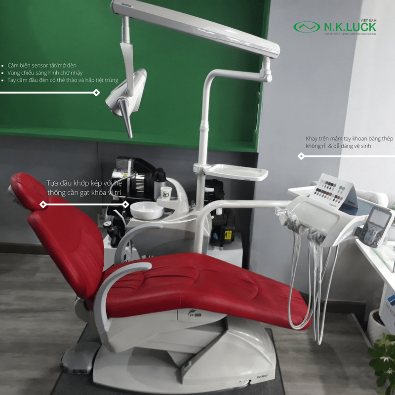 Ghế nha khoa G3 New F