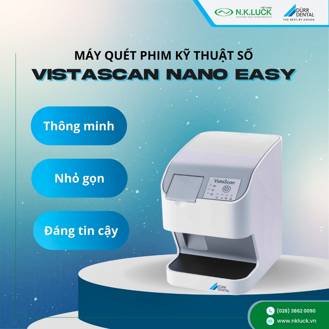 Lắp đặt và chuyển giao công nghệ thành công máy đọc phim X-quang VistaScan Nano Easy tại Nha khoa Lan Anh